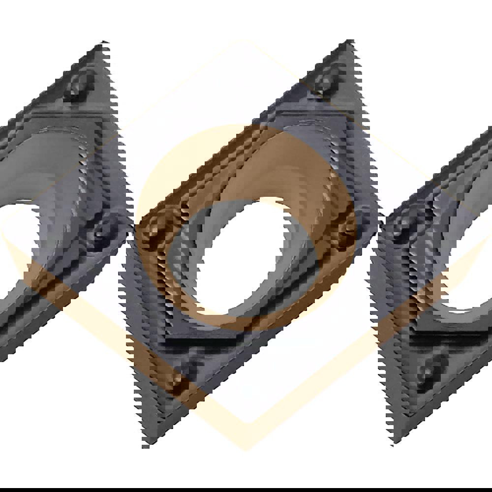 Turning Inserts; Relief Angle: 11.000 ; Corner Radius (mm): 0.40 ; Corner Radius (Inch): 1/64 ; Corner Radius (Decimal Inch): 0.0158 ; Included Angle: 80 ; Manufacturer Grade: CA125P